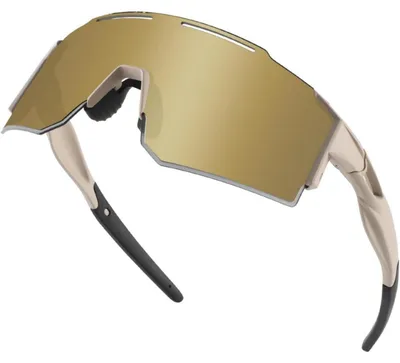 Productafbeelding van Sportbril met 1 verwisselbaar glas, UV400 bescherming, ultralicht, TR90 materiaal, geschikt voor buitensporten, voor heren en dames