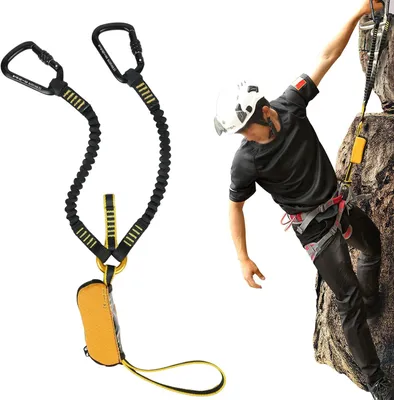 Obrázok produktu pre Sada lezeckého postroja, ergonomický dizajn, vhodná pre váhu 40-120 kg, lezecké vybavenie na horské túry