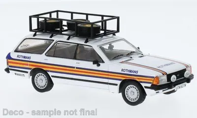 Produktbild von IXO 1:43 Ford Granada MK II Turnier, Rothmans, Rally Assista