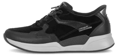 Image de Gabor ROLLINGSOFT Chaussures dames - Chaussures basses à lacets sportives noir NEU