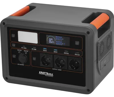 Produktbild von KRAFT&DELE | Inverter Stromerzeuger Superleise Tragbarer, 1152Wh, 45Ah, 25.6V, für Reise Garage, Wohnwagen