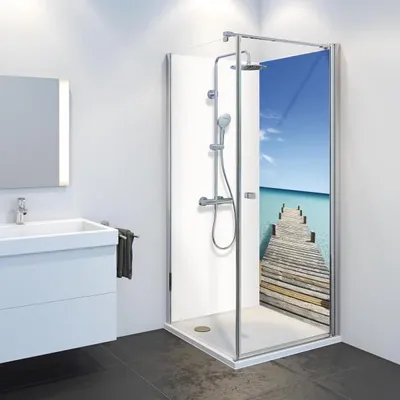 Produktbild von Duschrückwand Steg 90 x 210 cm, 5786503000200