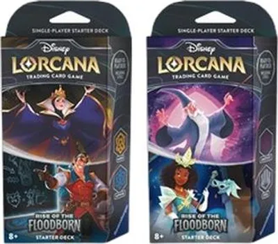 Immagine prodotto di Lorcana Rise of the Floodborn: 2 Starter Deck Set