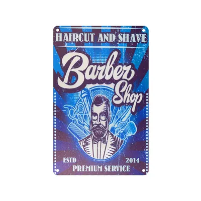 Obrázok produktu pre Dekoratívna tabuľa BARBER B074