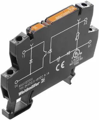 Obrázek produktu pro WEIDMÜLLER Optočlen 24V 4A 5-24V Tranzistor LED