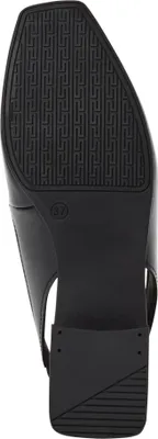 Produktbild von MARCO TOZZI Damen Ballerina Slingback Applikation bequem, Leder 2-29403-44, Größe:38 EU, Farbe:Schwarz