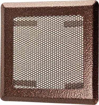 Produktbild von Lüftungsgitter Belüftungsgitter FEINZ - 16x16 cm - Kupfer - Hochwertig - Elegant - Rostfrei