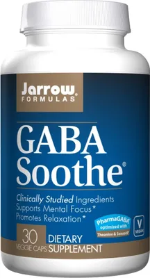 Productafbeelding van Gaba Kalmerend, 30 capsules, JARROW FORMULAS