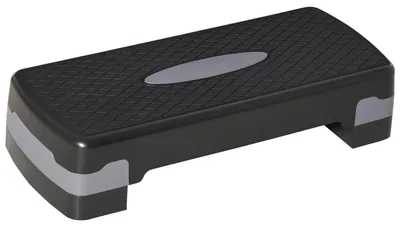 Produktbild von HOMCOM Steppbrett Aerobic Fitness Heimtrainer Stepper höhenverstellbar 68 x 29cm