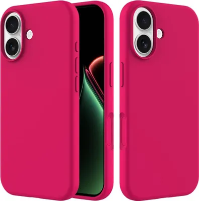 Produktbild von iPhone 17 Hülle - Coverup Liquid Colour Back Cover - Fuchsia Rose