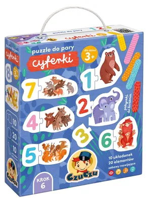 Produktbild von CzuCzu Puzzle für Zahlenpaare 93686