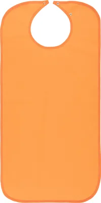 Produktbild von Sensalou Ess-Schürze Latz mit Druckknopf - Orange