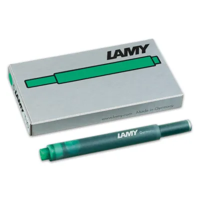 Produktbild von LAMY T10 Tintenpatronen für Füller grün 5 St.