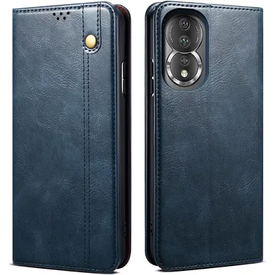 Obrázek produktu pro Pouzdro pro Honor 80, kožené flip pouzdro peněženka s funkcí stojánku modré