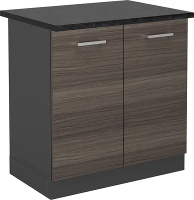 Produktbild von Spülenunterschrank Vicco R-Line Edelgrau 80 cm , AP Anthrazit, Model 53366