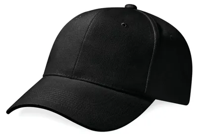 Image de Beechfield - Casquette de baseball « Pro-Style » pour hommes/femmes Unie FK1469 (taille unique) (noir)