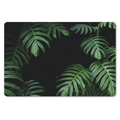 Produktbild von MuchoWow® Mauspad Mousepad Dschungel - Pflanzen - Monstera - Jungen - Mädchen - Kinder 27x18 cm - Mousepads - Maus Mat - Pad - Mausunterlage - Büroartikel - Desk Matten