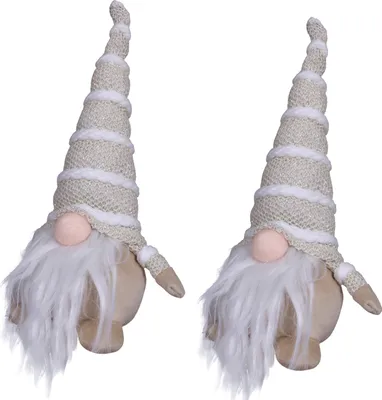 Produktbild von Wichtel 15cm(24cm)2er Set Dekofigur Weihnachten
