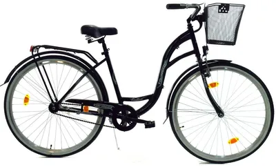 Produktbild von 28 Zoll Kinder Mädchen City Fahrrad Bike Rad STVO Reflex Schwarz 1 Gan