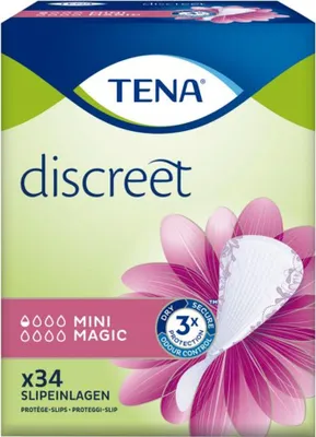 Produktbild von Tena Discreet Inkontinenz Slipeinl.mini magic 6X34 St