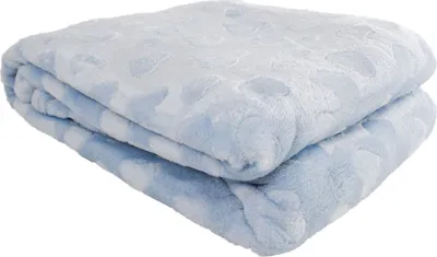 Produktbild von Couchdecke mit Herzen/Sternen 150 x 200 cm Flanell Wohndecke