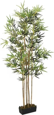 Obrázok produktu pre Umelý bambusový strom 552 listov 120 cm zelený