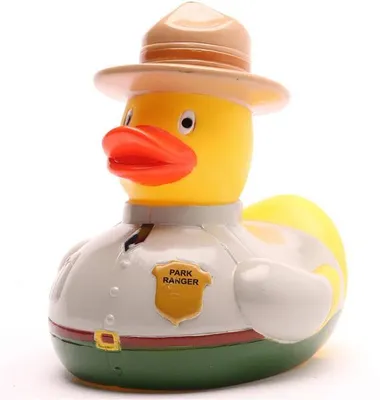 Produktbild von Yarto Ranger Badeente Vinyl 9 cm