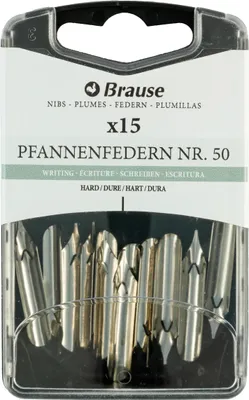 Produktbild von Brause Schachtel mit 15 Pfannenfedern 150050B