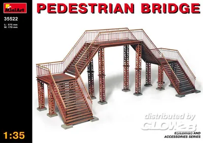Produktbild von MiniArt Fussgängerbrücke 1:35 35522