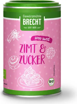 Image de Moulin à épices Brecht Cannelle & sucre, 140g
