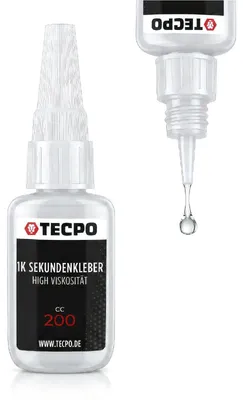 Produktbild von 1K Sekundenkleber 20g, hochviskos, Cyanacrylat-Klebstoff