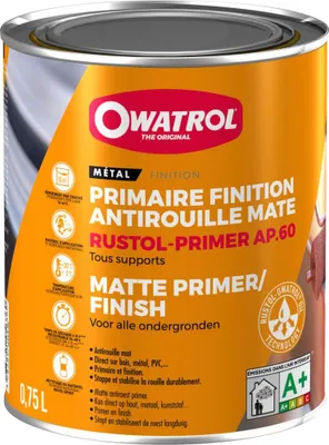 Produktbild von Antirostgrundierung Ap60 Schwarz 0,75 l - Owatrol
