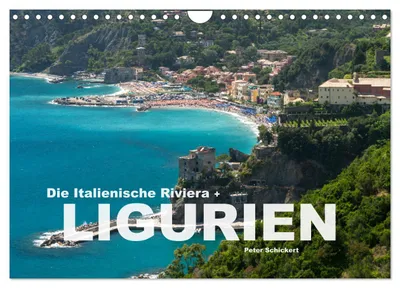 Produktbild von Die Italienische Riviera - Ligurien (Wandkalender 2027 DIN A4 quer), CALVENDO Monatskalender