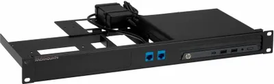 Produktbild von Rackmount.IT RM-HP-T2, Montageschelle, Schwarz, 1 Stück(e), 1,23 kg