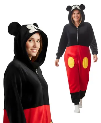 Obrázek produktu pro Onesie Kigurumi Mickey Mouse převlek kostým L: 165 - 175cm