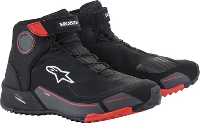 Produktbild von Alpinestars Honda CR-X Drystar Motorradschuhe Farbe: Schwarz/Grau/Rot, Grösse: 8 (40.5)