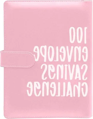 Productafbeelding van Spaarchallenge Enveloppen - Budget Uitdaging - Geld Besparen - 100 Dagen Plan - 100 Stuks - Roze