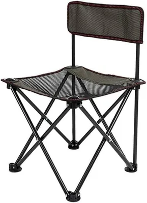Image de Chaise de camping pliante, idéale pour l'intérieur et l'extérieur