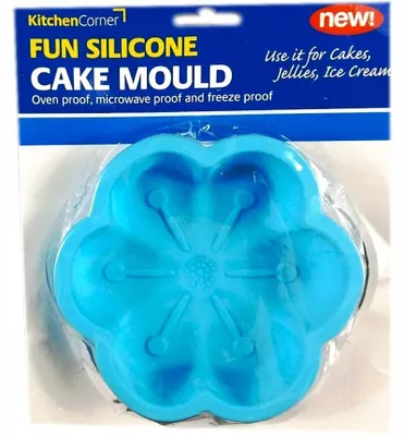 Produktbild von No-Name Silikonform Blumenform 15.5 cm Backform