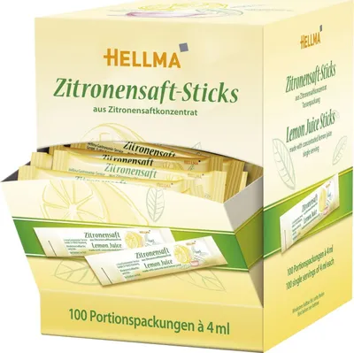 Immagine prodotto di Hellma 60122600 Bastoncini di succo di limone