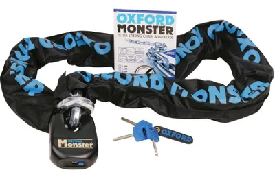 Produktbild von Oxford HD Kettenschloss, schwarz, 200 cm
