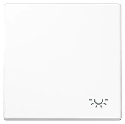 Image de Jung Cache bascule symbole "lumière" LS 990, LS design, LS plus blanc alpin LS 990 L WW (LS 990 L WW)