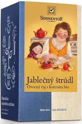 Produktbild von Sonnentor Tante Trudis Apfelstrudel Thee  (18 stuks)