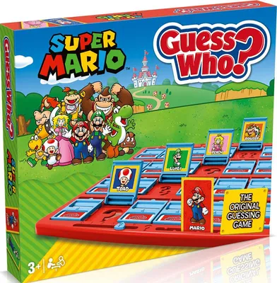 Obrázek produktu pro Winning Moves SUPER MARIO - Guess Who? desková hra [ENG]