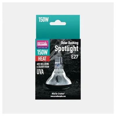 Productafbeelding van Arcadia Solar Basking Spotlight warmtelamp terrarium 50|75|100|150W E27 spot 150W