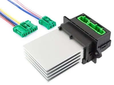 Productafbeelding van Ventilatorweerstand + connector en kabel 6441.L2 voor Peugeot 207, 406, 607, 1007
