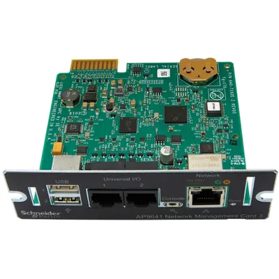 Produktbild von APC Network Management Card 3 with PowerChute Network Shutdown & Environmental Monitoring - Fernverwaltungsadapter - 1GbE - 1000Base-T - für P/N: SMTL2200RM2UC, SMTL3000RM2UC, SMTL3000RM2UCNC, SRTL10KRM4UT, SRTL8KRM4UT