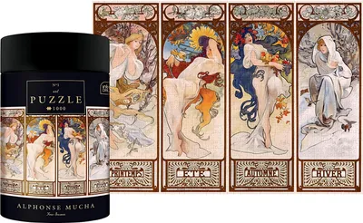 Immagine prodotto di Interdruk Puzzle 1000 pezzi Art 1 Mucha