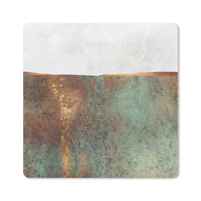 Produktbild von MuchoWow® Mauspad Mousepad Abstrakt - Luxus - Gold 30x30 cm - Mousepads - Maus Mat - Pad - Mausunterlage - Gaming