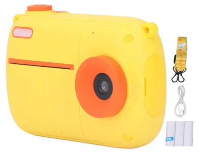 Produktbild von Thermodruck-Sofortbildkamera mit Selfie-Funktion und Videofunktion – Spielzeug mit 2,4-Zoll-HD-Bildschirm – als Geburtstags- oder Weihnachtsgeschenk für Kinder